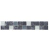 Mozaiek tegelstrip marmer glas 5x30cm B674 Topmozaiek24