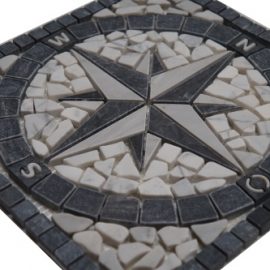 Mozaiek tegels medallion 30x30cm 025 Topmozaiek24
