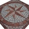 Mozaiek tegels medallion 60x60cm 018 Topmozaiek24