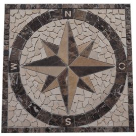 Mozaiek tegels medallion 60x60cm 019(1) Topmozaiek24