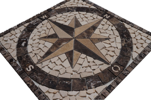 Mozaiek tegels medallion 60x60cm 019 Topmozaiek24