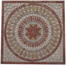 Mozaiek tegel medallion 60x60cm 024(1) Topmozaiek24