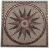 Mozaiek tegels medallion 60x60cm Sonne Topmozaiek24