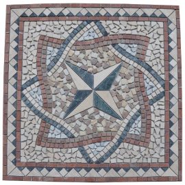 Mozaiek tegels medallion 66x66cm 038(1) Topmozaiek24