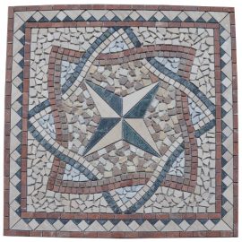 Mozaiek tegels medallion 66x66cm 038 Topmozaiek24