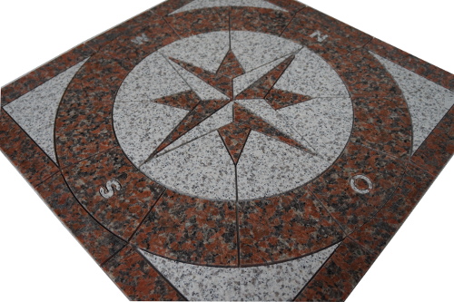 Mozaiek tegel medallion 67x67cm 035 Topmozaiek24