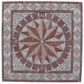 Mozaiek tegels medallion 67x67cm 052(1) Topmozaiek24