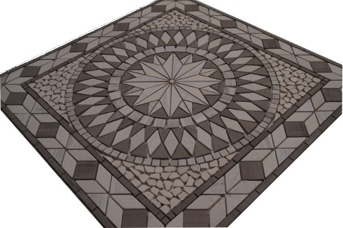 Mozaiek tegels medallion 67x67cm 056 Topmozaiek24