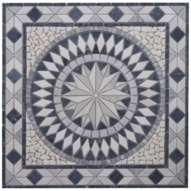 Mozaiek tegel medallion 67x67cm 057(1) Topmozaiek24