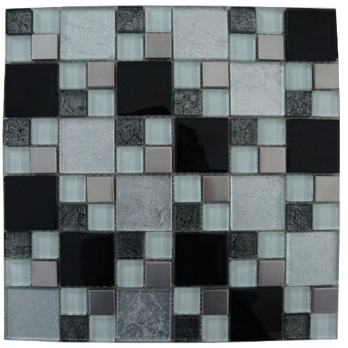 Mozaiek tegels rvs glas 30x30cm M711-30 Topmozaiek24
