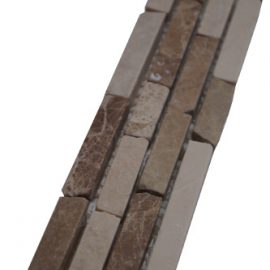 Mozaiek tegelstrip marmer 5x30cm B610(2) Topmozaiek24