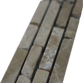 Mozaiek tegelstrip marmer 5x30cm B611(2) Topmozaiek24