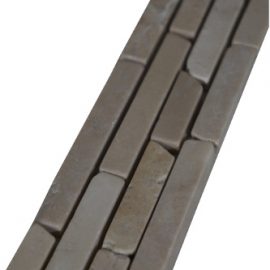 Mozaiek tegelstrip marmer 5x30cm B612(2) Topmozaiek24