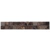 Mozaiek tegelstrip marmer glas 5x30cm B672 Topmozaiek24