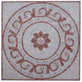 Mozaiek tegel medallion 60x60cm 075(1) Topmozaiek24