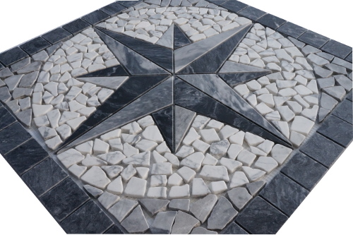 Mozaiek tegels medallion 60x60cm 51107 Topmozaiek24