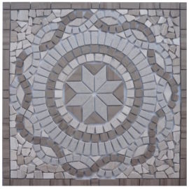 Mozaiek tegels medallion 66x66cm 51108 Topmozaiek24