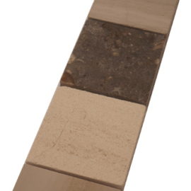 Mozaiek tegelstrip marmer 5x30cm B042(2) Topmozaiek24